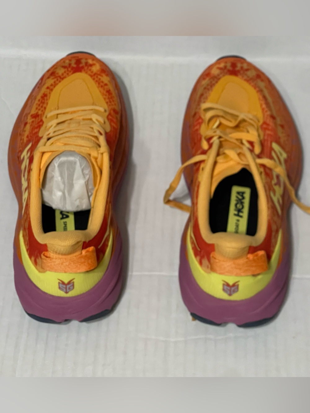 Hoka Speedgoat 6 - Women’s 7 - Sherbet/Beet Root - NIB - Picture 4 of 8